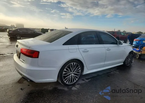2016 Audi A6 Prestige z USA, uszkodzony, nr VIN WAUHGAFC1GN166821